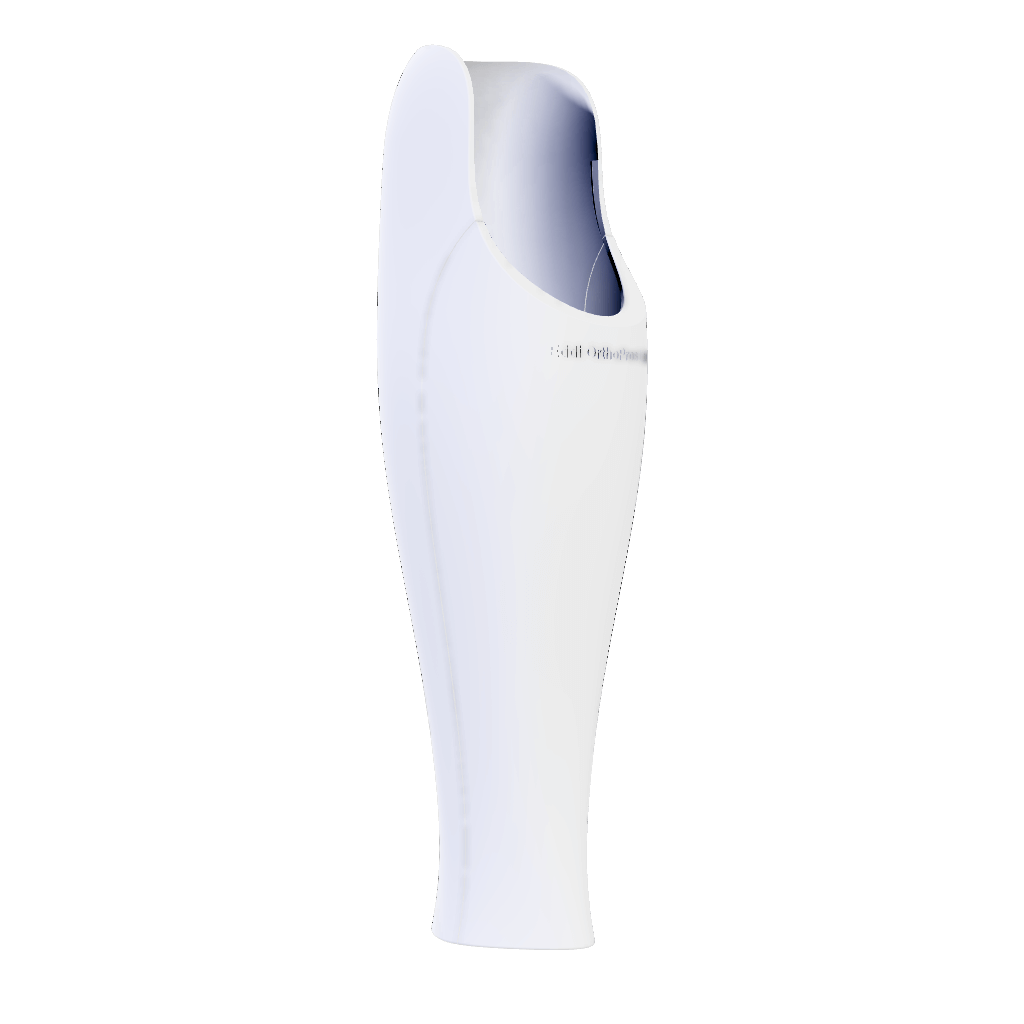 3D Printed Prosthetic AK Cover - White