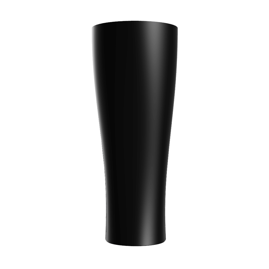 Below-Knee Prosthetic Cover  - Black