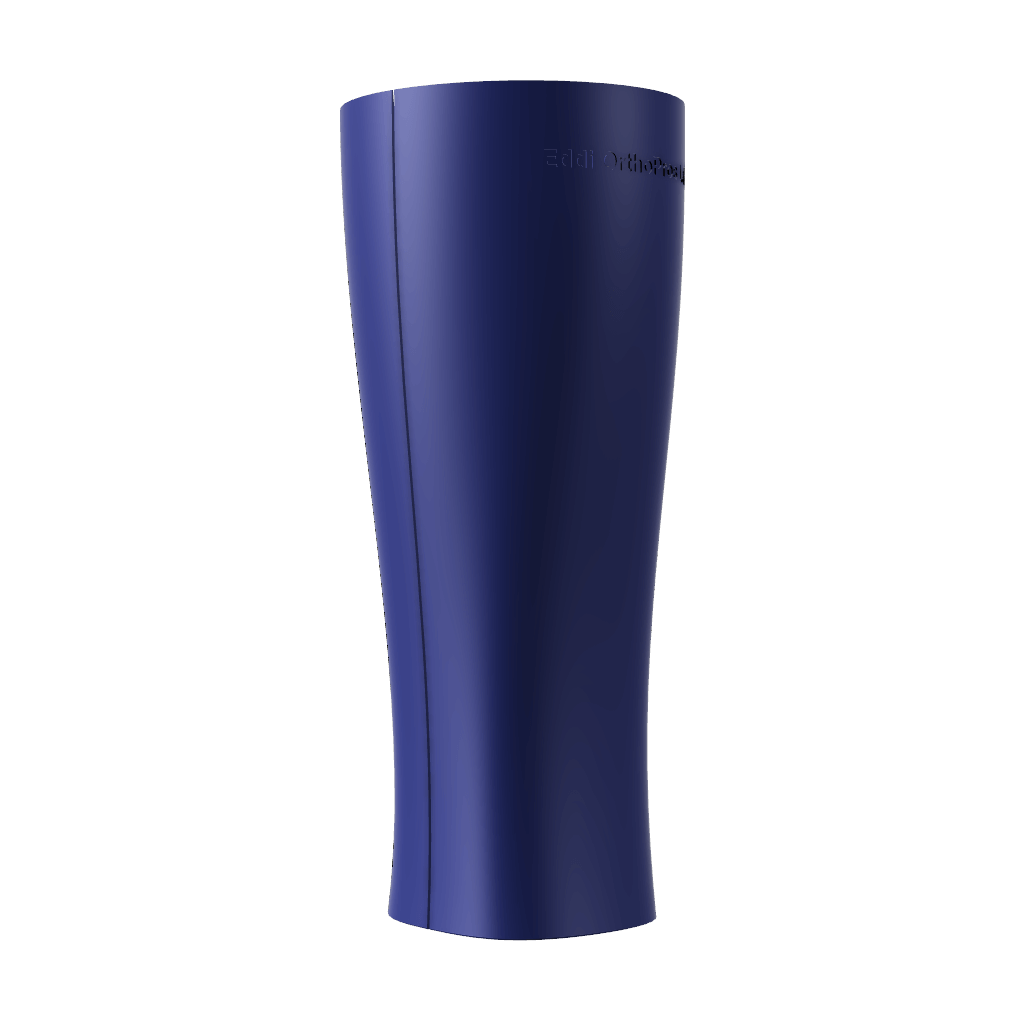 Below-Knee Prosthetic Cover  - Blue