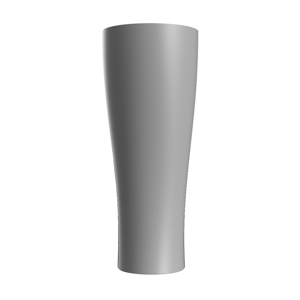 Below-Knee Prosthetic Cover  - Grey