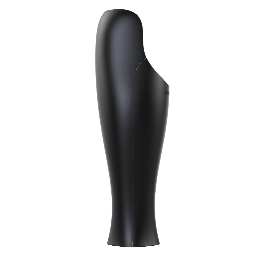 3D Printed Prosthetic AK Cover - Black