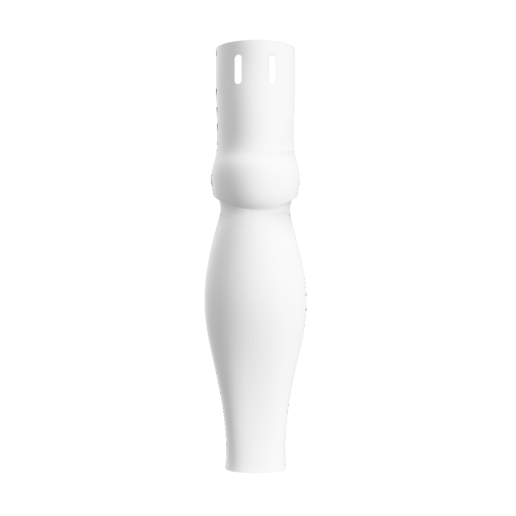 Knee Fit Cover  - White