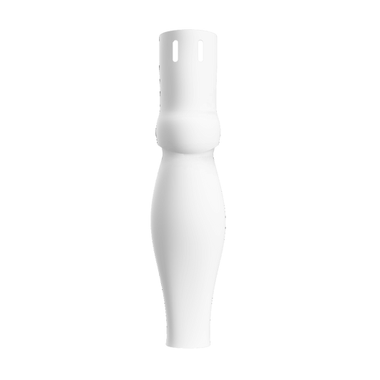 Knee Fit Cover  - White